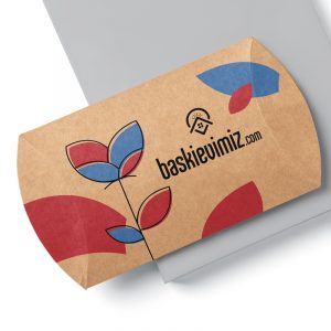 özel tasarım marka logolu yastık kabı karton